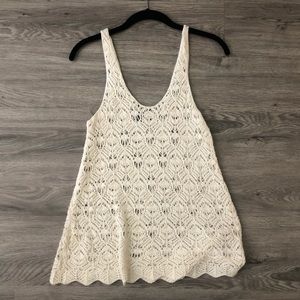 American Eagle Crochet tank top